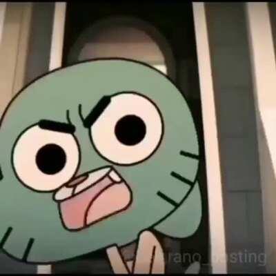 Noooo gumball!!