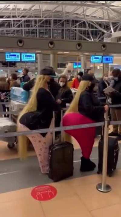 I discovered a new species. Hella Plastic Hoes 🤢