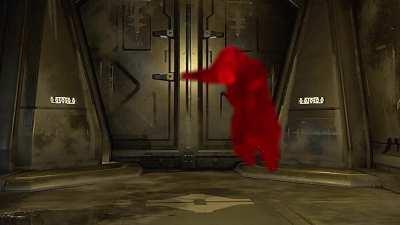 When the Slayer enters the facility