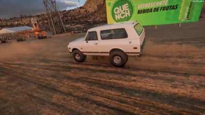 Apparently you can crash someone into oblivion