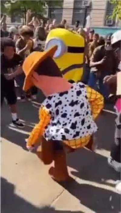 Woody woodin in a wood with his wood out