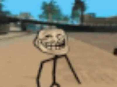 Troll face is gta. ??? Is this real. I think. ???
