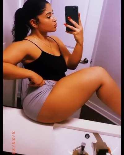 Half-sitting half-standing counts when it looks this good..