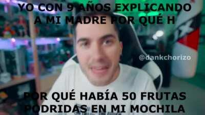 es que no me gusta el plátano 😔