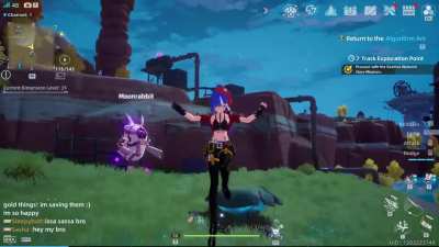 Tower of Fantasy Bouncy Mushrooms with Cartoon SFX