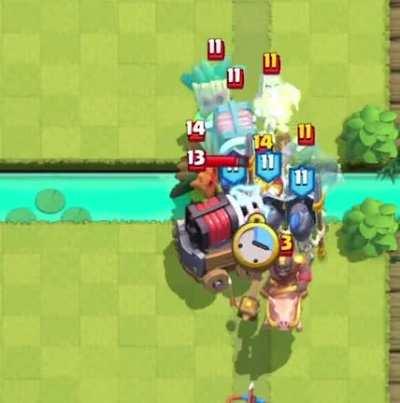 Smartest 2v2 random (had arrows and E wiz)
