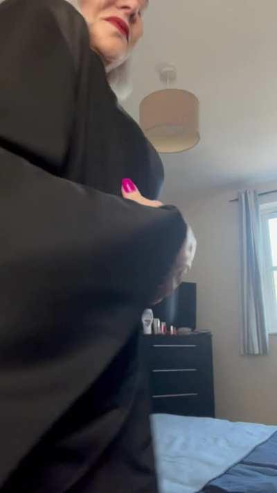 Grandma Showing She Still Has A Beautiful Body