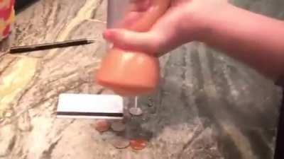 Men rejecting money after knowing where it came from