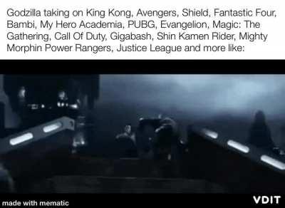 “Who’s Next?” -Godzilla