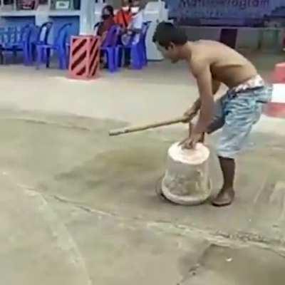 If you kick a bucket