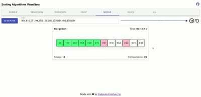 Sorting Algorithms Visualizer using React