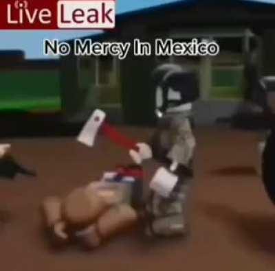 Racist g@mers execute Mexicans in RacistBLOX!