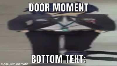 Door moment;