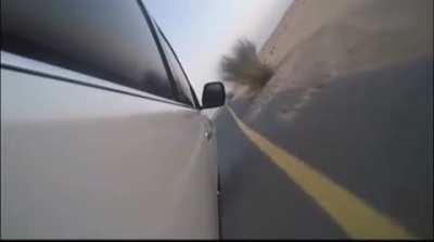 arabs are crazy when they drive.