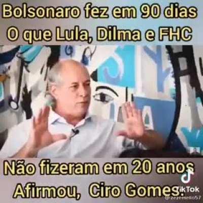 Ciro fala uma verdade sobre a bolha de crédito.
