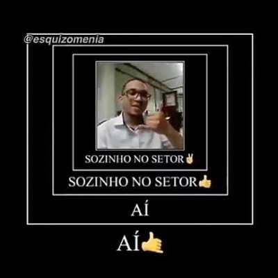 Sozinho no setor👍