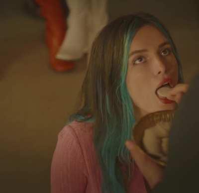 Bella seducing the priest