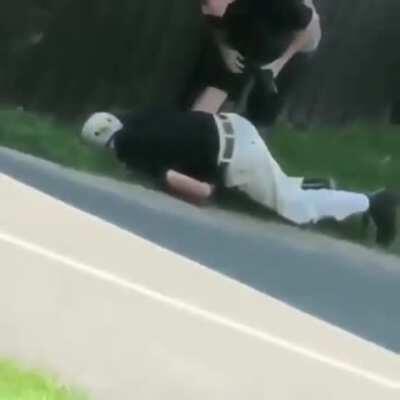 Halfway through he knew he fucked up