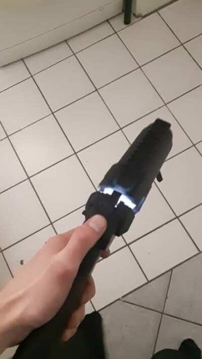 Holy Grenade Launcher - Consumes both mana and ammunition. Splash heals the living and deals damage to undead.