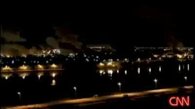Bombing of Baghdad, date is in the video.