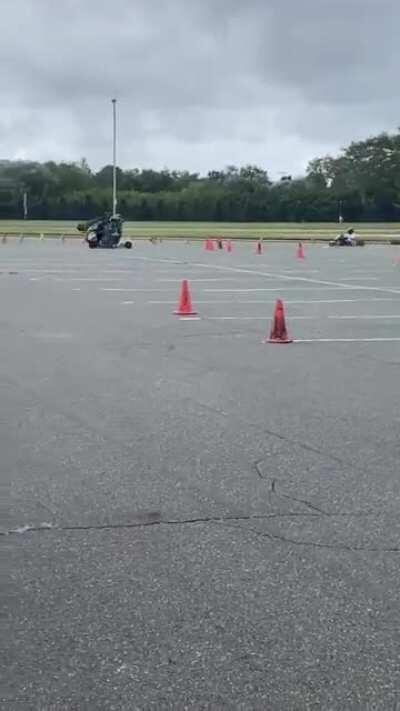 YEP. i’m flyin through the air. this is not good