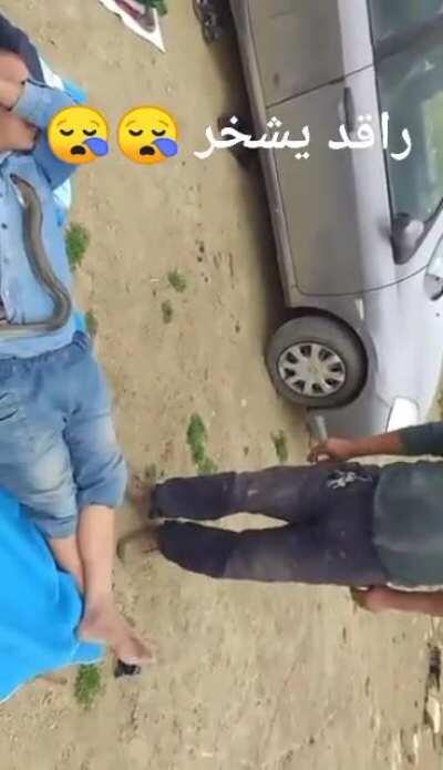 Impressive, He saved his life...