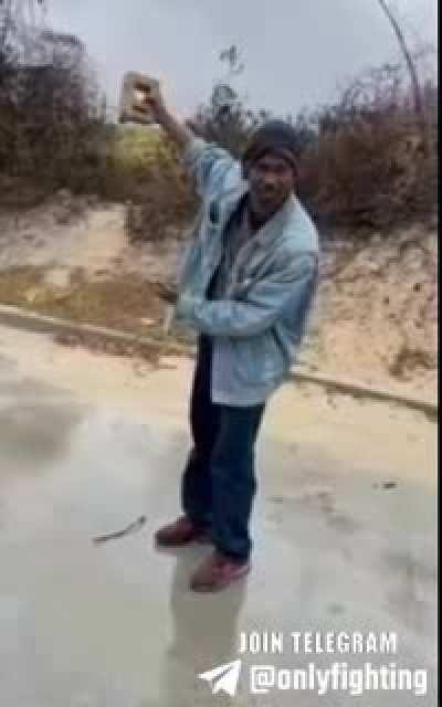 These punks tried to bully the wrong homeless man