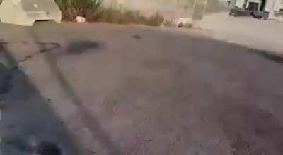 The closest anyone has gotten to filming the massive explosion in lebanon, if anyone was closer, they would’ve probably died