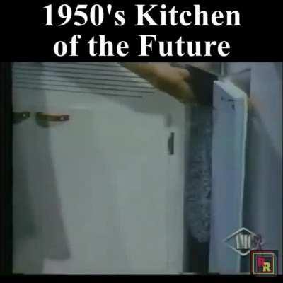 1950’s future kitchen presentation
