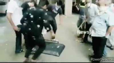 BREAKING: Commie Xi Jingping shat in his pants watching this😭😭