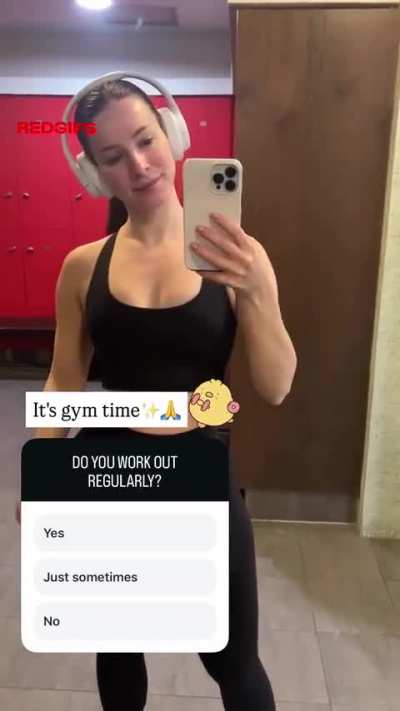 turning around to give us a better look