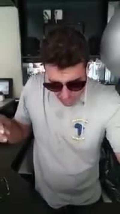 The lost video has resurfaced! Guy takes literally everything