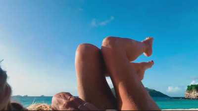 Topless beach video | IG August 3, 2024