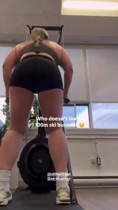 working out