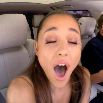 Looks like Ari had an orgasm