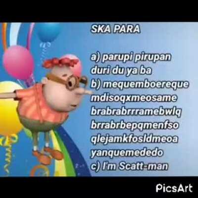 SKA PARA PARUPI PIRUPAN