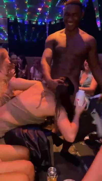 Your girl went out for ladies night and promised to be on her best behavior. Less than an hour after she left the house you received a message from her friend, you were in shock to see how your bully treated your girls head like a sex toy, you was sad and