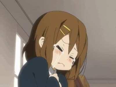 Why is Yui crying?