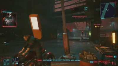 Jackie really had somewhere to be