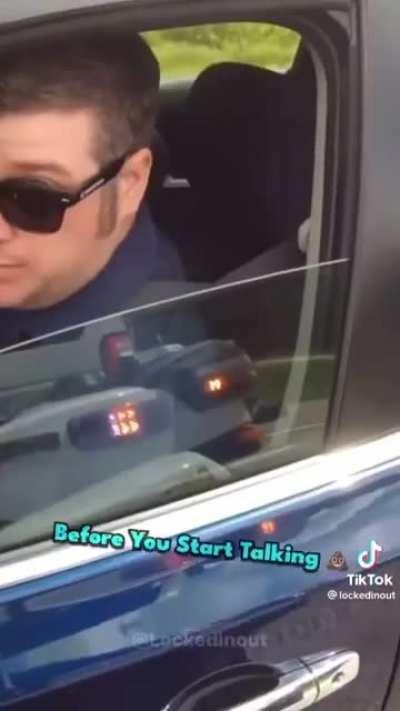 To impersonate a police officer