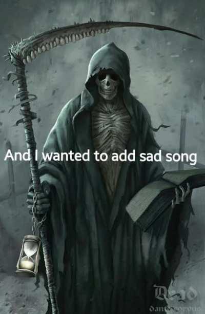 Wanted to add sad piano song😔, but I accidently added this cool beat 😔