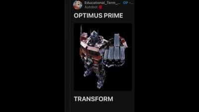 We are making it out of cybertron with this one 🗣 🔥 🔥