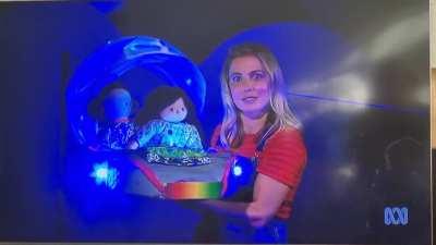 Bad timing for the scheduling this morning, Playschool 