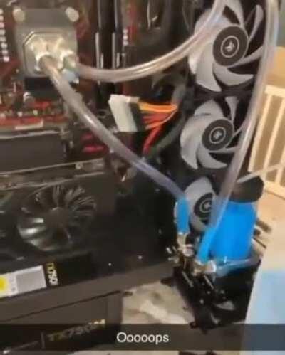 Visible suffering on a whole other level, Going in my eyes!