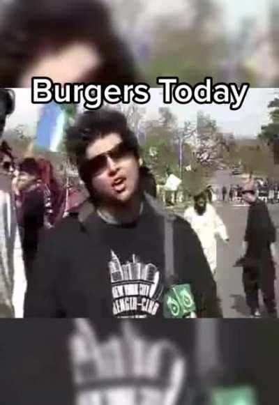 NOOOO❌❌❌ QUAID🇵🇰🇵🇰🇵🇰 NO BURGER🤢🤢🤢 WHAT IS THIS BLASPHEMY 😤😤😤🤬🤬🤬