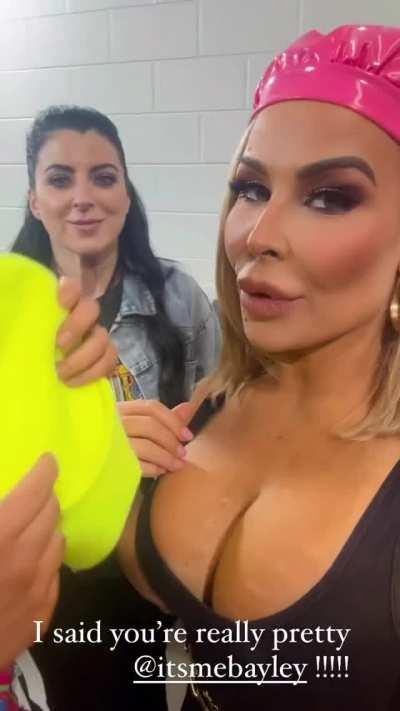 Nattie and Bayley