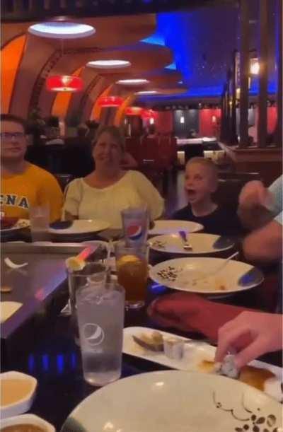 We all remember our first time at a Hibachi/Teppanyaki restaurant.