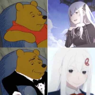 schoolgirl Echidna>regular Echidna