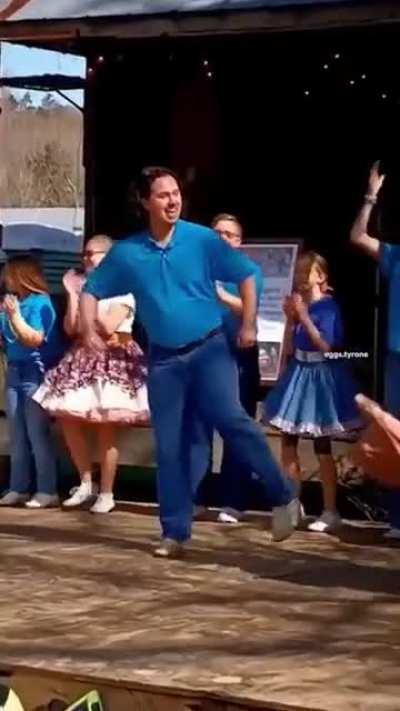 When the cult leader bust a move