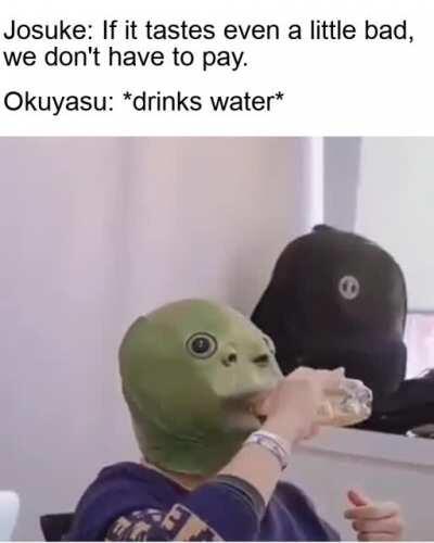 African mineral water just hits differently.